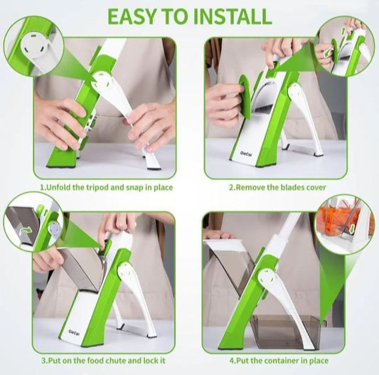 Mandoline Spring Slicer Vegetable and Fruits